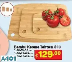BAMBU KESME TAHTASI